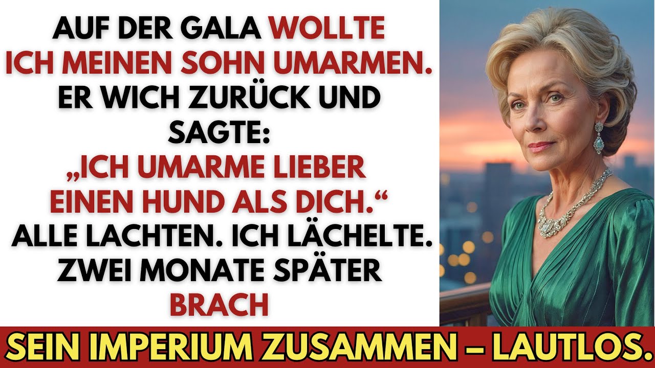 Mein Sohn sagte, er würde lieber einen Hund umarmen als mich – also zerstörte ich sein Imperium.