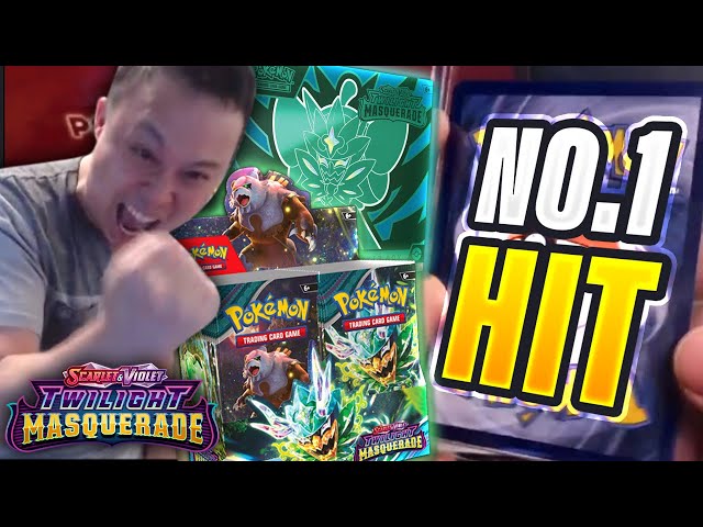 NEW* Pokmon Twilight Masquerade - I PULLED MY #1 CHASE CARD - YouTube