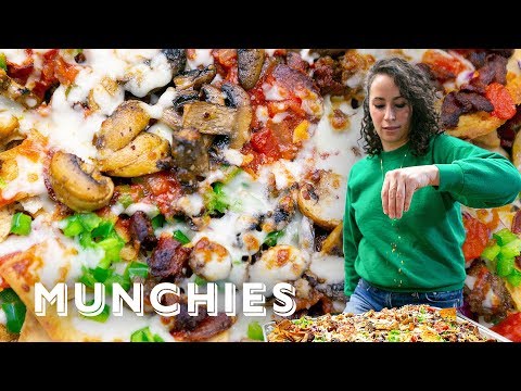 Video till Farideh gör pizza-nachos