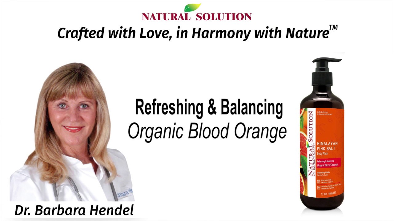 Natural Solution Blood Orange Body wash-Natural solution products