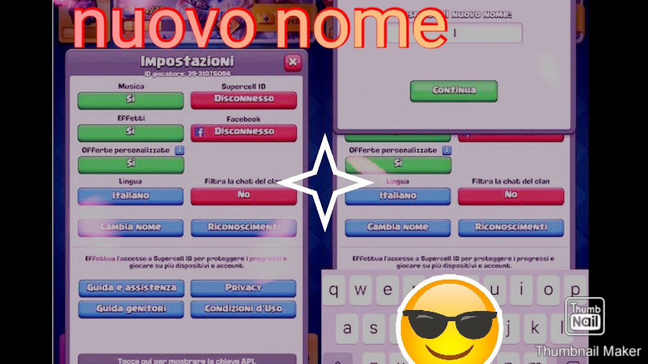 Come Cambiare Nome Su Clash Royale