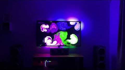 DIY ESP8266 with Hyperion HyperHDR software 55" ambilight LED STRIP and WLED