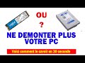 Voici comment savoir le type de son disque dur sans dmont le pc