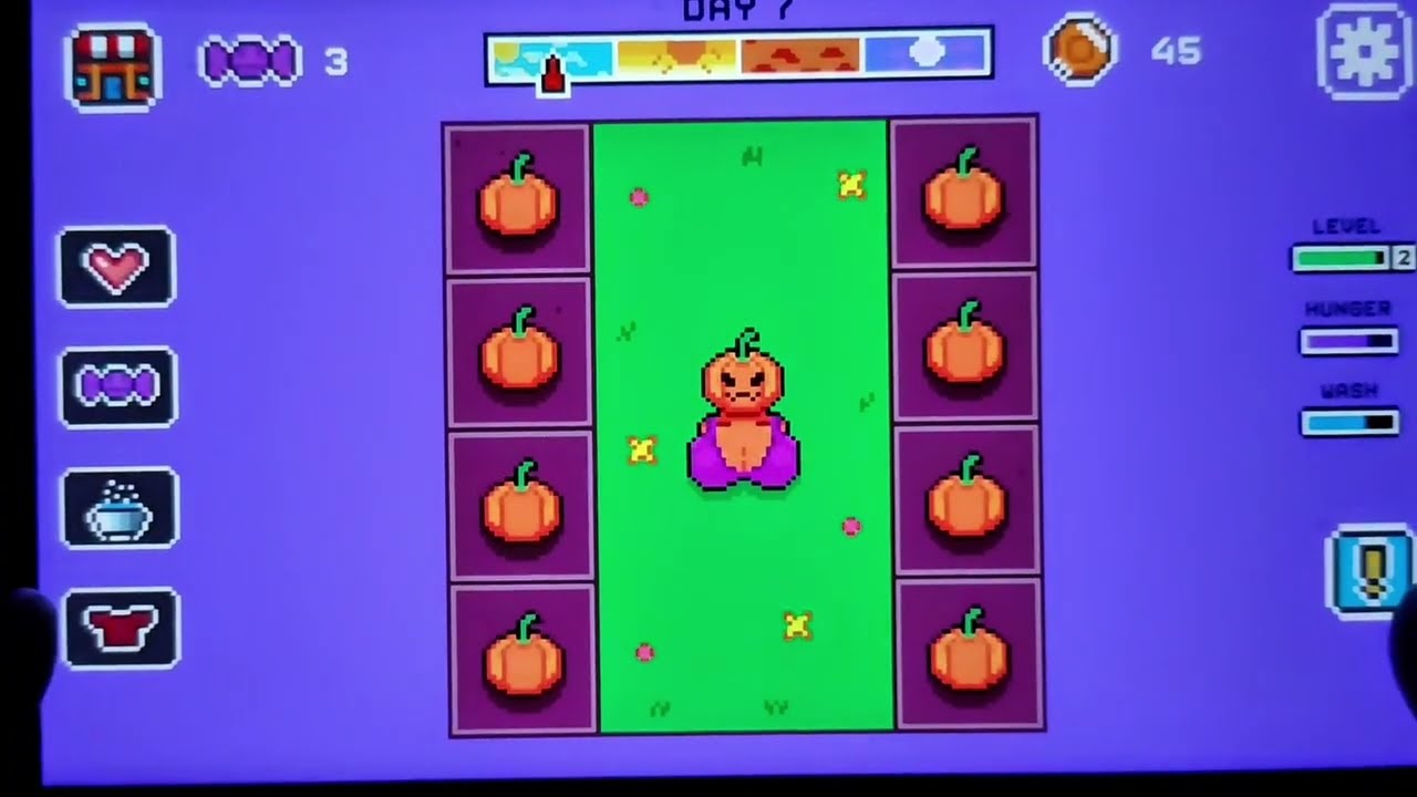 Caring For A Pumpkin Until It Fully Grows Pumpkin Love Gameplay 