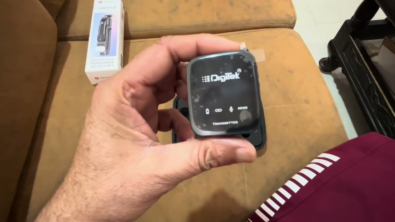 DigiTec wireless microphone DWM-101 unboxing