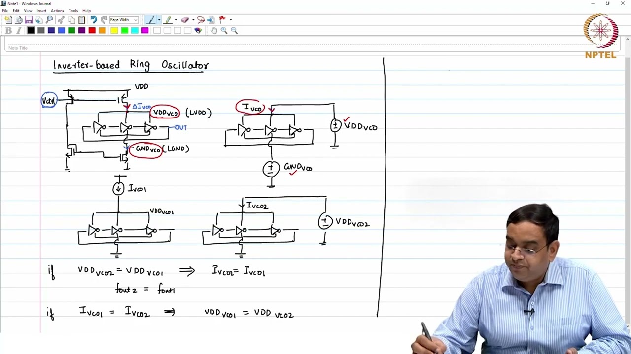 Lecture 41: Large-Swing Ring Oscillator: Part III