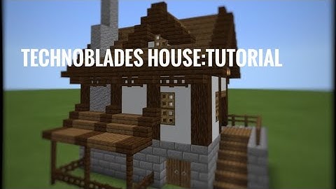 Technoblade’s house tutorial (Dream SMP)