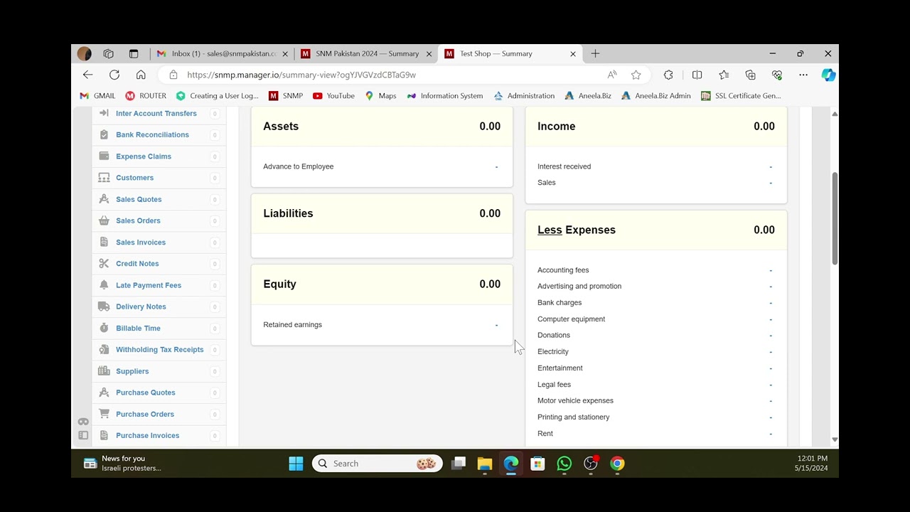 How to Add business to Manager Accounting Software, Business