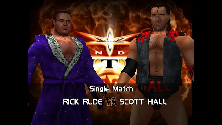 WCW Feel The BANG v1.1 Matches - Rick Rude vs Scott Hall