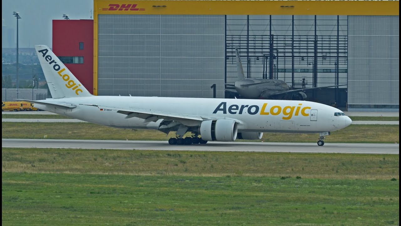 Two heavy cargo arrivals at Leipzig Halle Airport