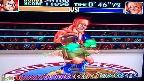 Super Punch Out!! VS. Aran Ryan (how to beat him easily)