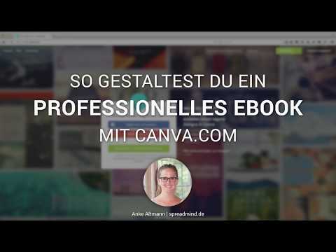 Kostenlos Ebook Gestalten Mit Canva Youtube