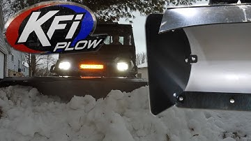 Polaris Ranger 6x6 KFI 72" Snowplow Side Plate Install