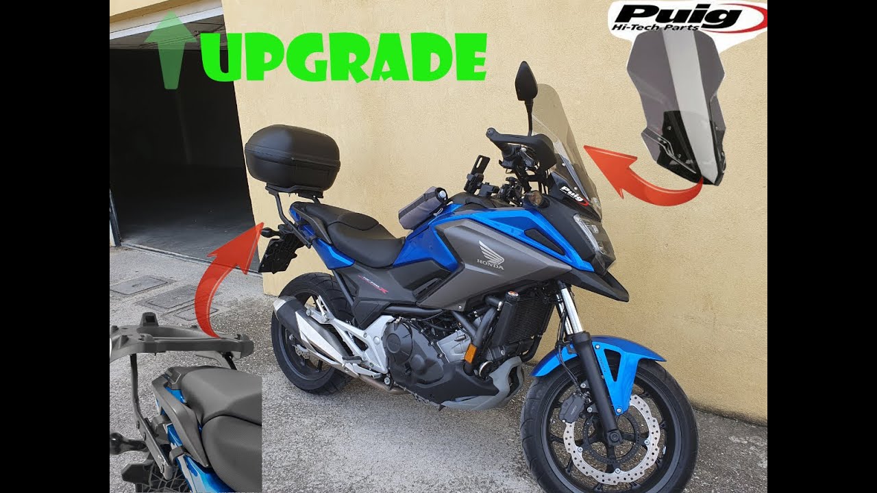 Honda NC750X, UPGRADE, NADOGRADNJA YouTube