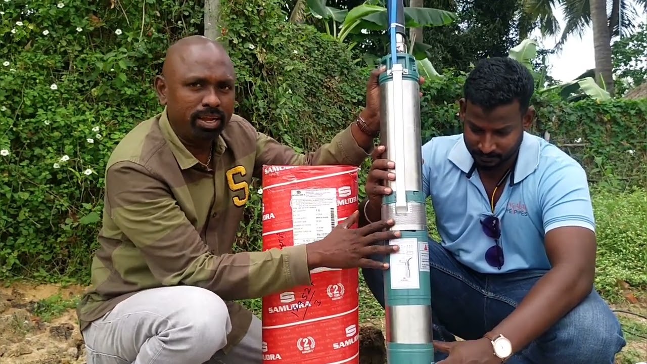 Submersible Water Pump Fitting for Bore well (Step by Step Complete Guide) Brand SAMUDRA