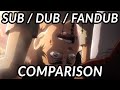 Attack on Titan: Eren's breakdown (Sub vs Dub vs Fandub Comparison)