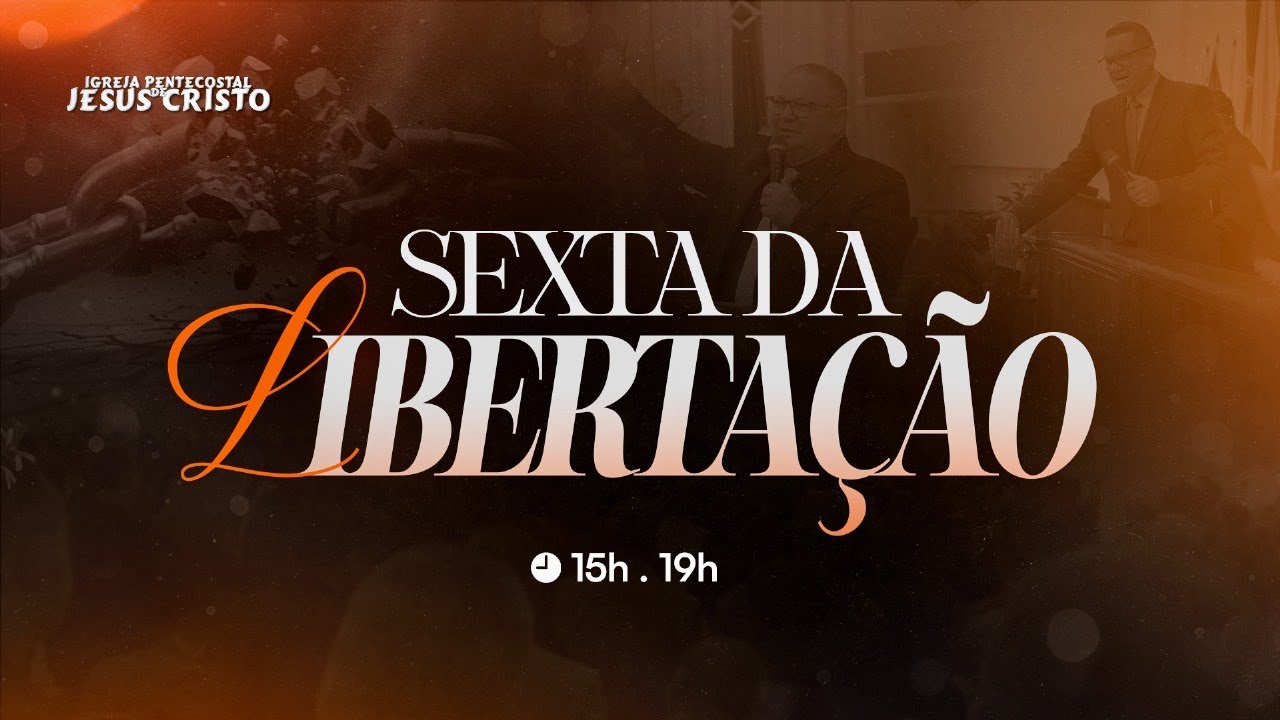 CULTO AO VIVO | SEXTA DA LIBERTAÇÃO | 15/05/2026 | TARDE| @IPJCOFICIAL