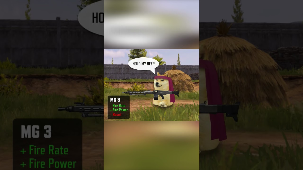 Fire power or recoil? Try MG3 yourself in S10