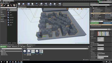UE4 tutorial: Radnom mesh spawner in range