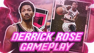 Pink Diamond Derrick Rose Dunks On Everyone This Card Is Not Fair Nba 2K19 Myteam Gameplay