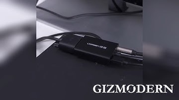 1080P HDMI to VGA Adapter, with Audio Port, for PC, Monitor, Projector & More