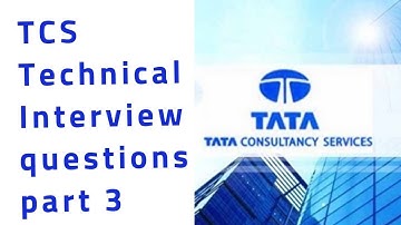 TCS interview Questions Technical part 3