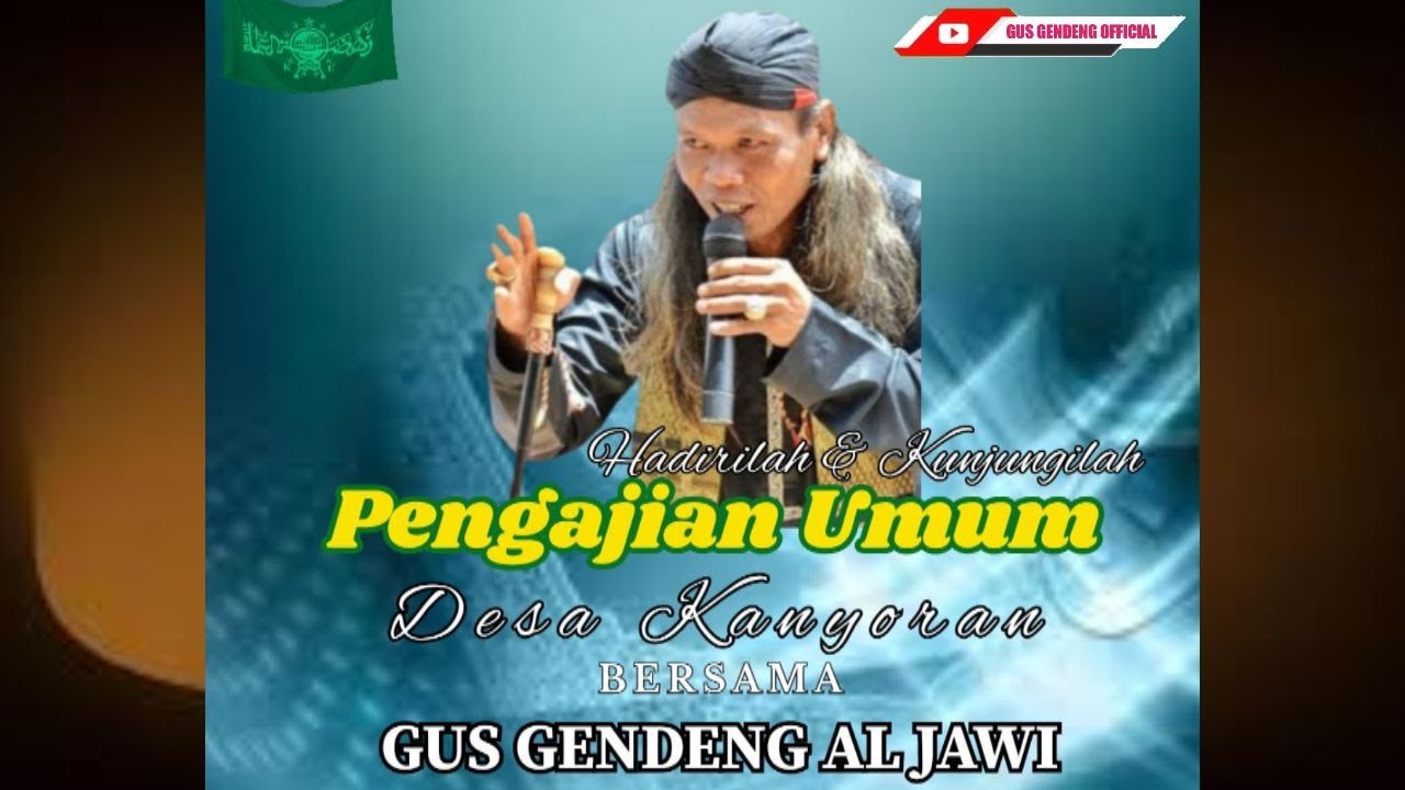 🔴Live Gus Gendeng Al Jawi Terbaru 7 April 2024 Dan Kletak Ds Kanyoran Kec Semen Kediri