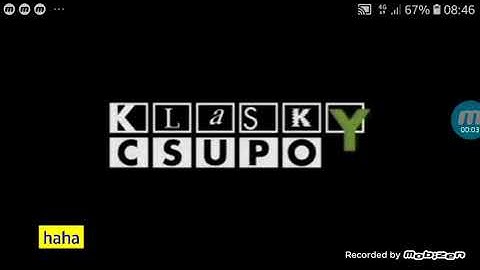 Klasky Csupo Robot Logo In Invert Color