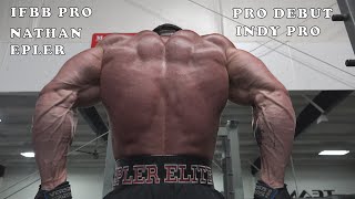 IFBB Pro Nathan Epler Trains Back 5 Weeks Out From Indy Pro Show