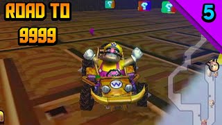 Mario Kart Wii - Wario's Offroading Adventures - Kart Road to 9999 VR | Ep. 5