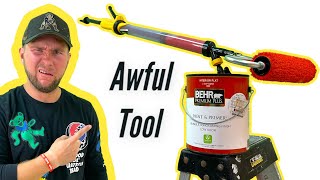 Bad Tool! Testing out EZ-Roller from Lowes. WINNI