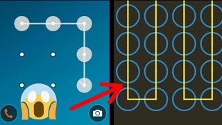How to change your stock 3×3 pattern into full screen pattren lock | Android Oreo | 2017 screenshot 4