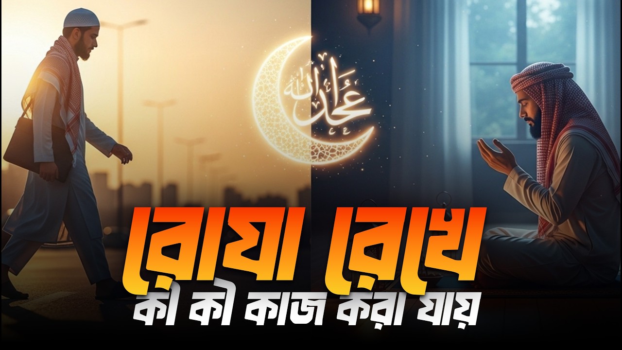 রোযা রেখে কী কী কাজ করা যায় | #islam #islamic #ytshorts #short