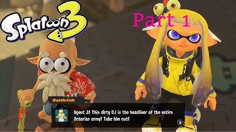 Splatoon 3 Gameplay Walkthrough Part 1 - The Crater! DJ Octavio!