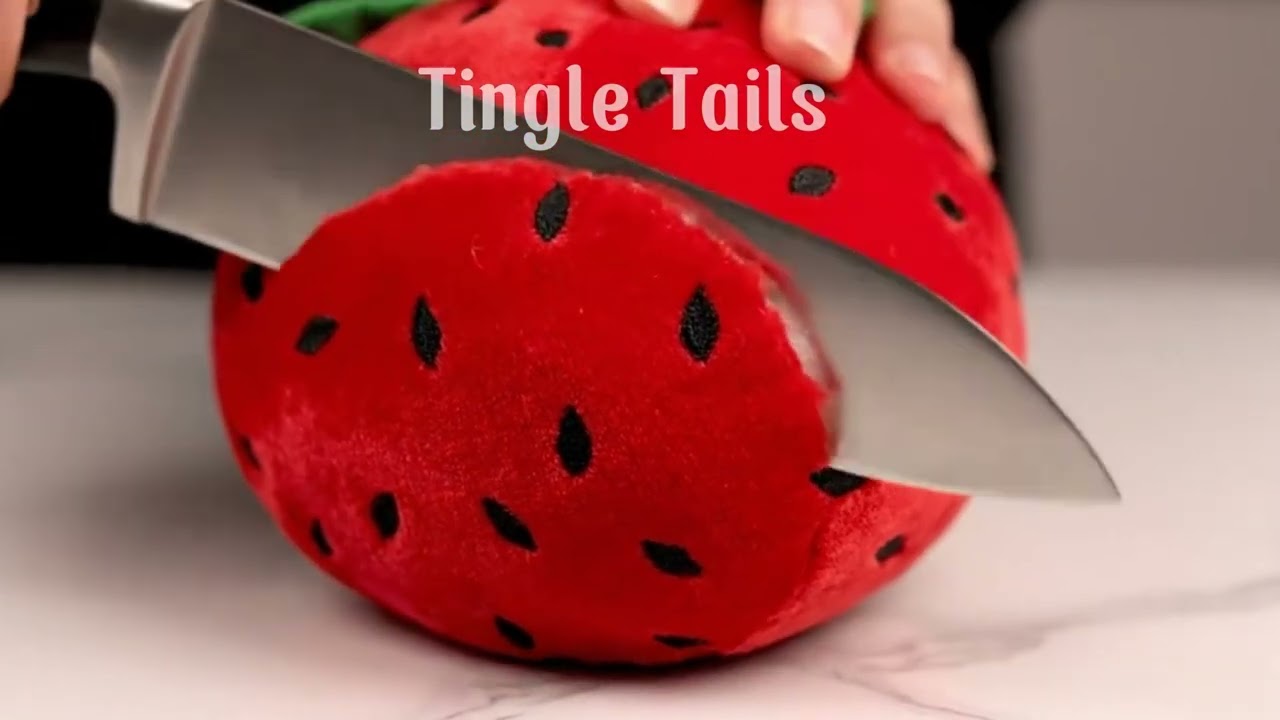 ASMR Squishy Fruit & Vegetable Stuffed Animals Compilation