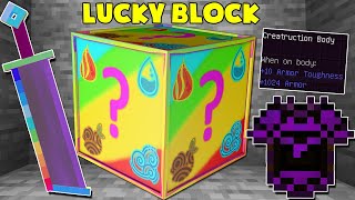 MINI GAME : Elemental Lucky Block Bedwars ** Bộ Áo Giáp Vip Nhất Cũng Hóa Thành Cùi Bắp ??