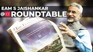 EAM Jaishankar on Lok Sabha 2024, Press freedom, CAA, and much more @ET Roundtable