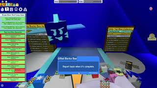 Bee Swarm Simulator - Finishing Bucko Bee Booster and Getting Medley Quest 77