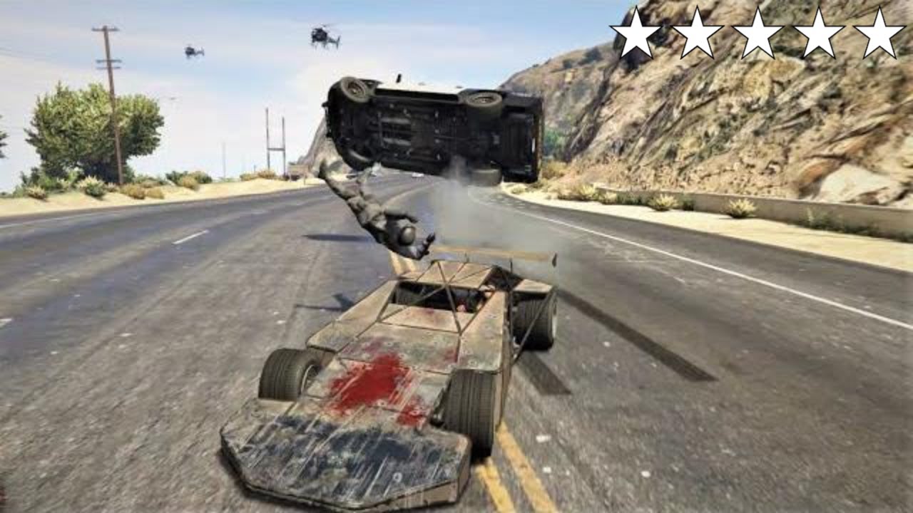 GTA 5 - BEST CAR + POLICE CHASE (RAMP BUGGY) - YouTube