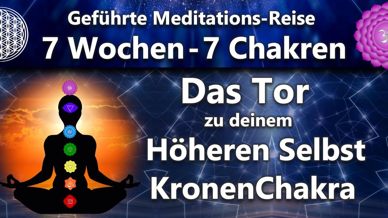 Sieh was WIRKLICH ist | Öffne & Aktiviere dein Kronenchakra - geführte Meditation | Sahasrara