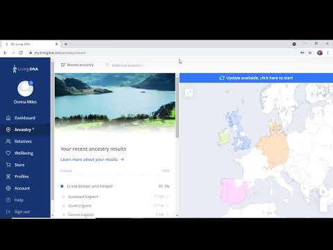 Unlocked MY LIVING DNA ANCESTRY feature (Using Raw DNA From Other Company)