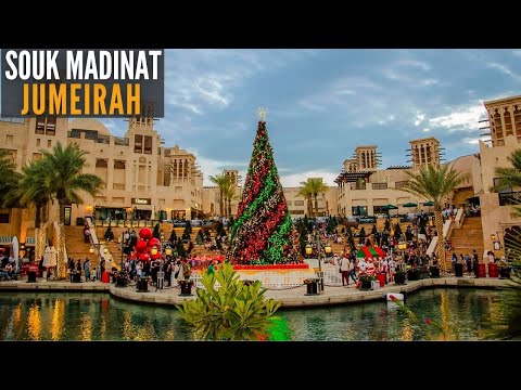 Dubai Christmas 2021 | Madinat Jumeirah Christmas Market 2021 | Dubai Tourists Attraction