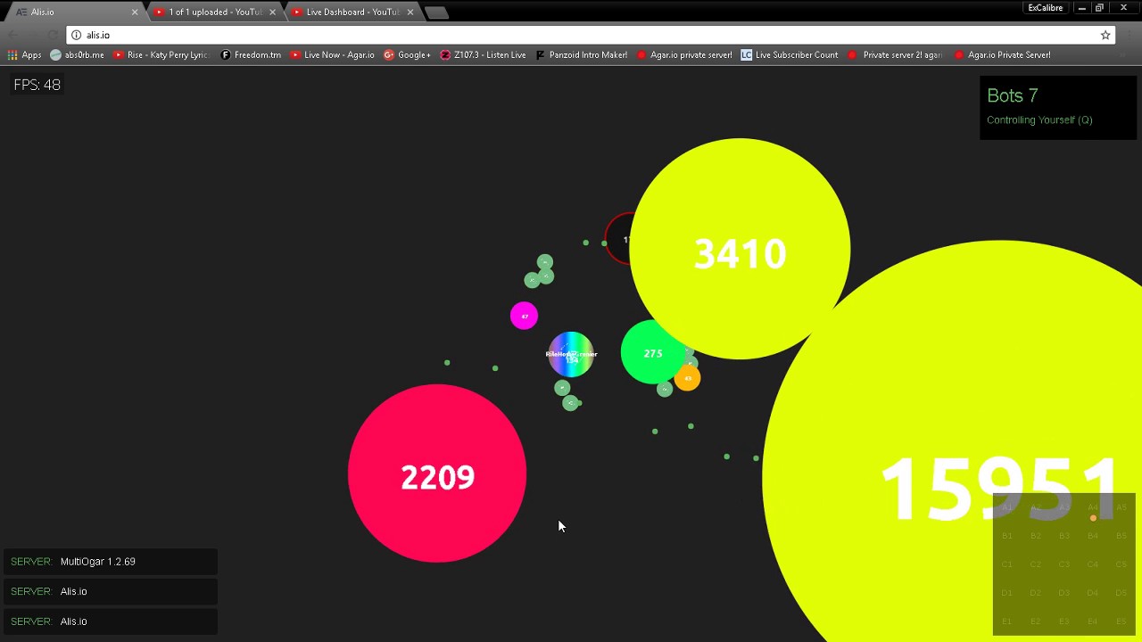 Riley Howe Grenier Live Stream Agarlist.com Road to 20 subs