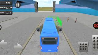 Flying Bus Transport Simulator #1 gameplay - level 1 - Android game screenshot 3