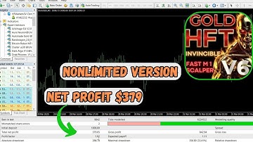 HFT Fast M1 Gold Scalper MT4 EA