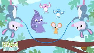La Cuerda Para Saltar | El Árbol Familiar | Caricatura para Niños