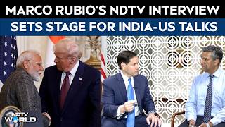 Marco Rubio's Explosive NDTV Interview Sets Stage For Key India-US Talks
