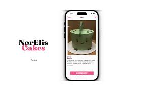 NorElisCakes - iOS Application Demo screenshot 4