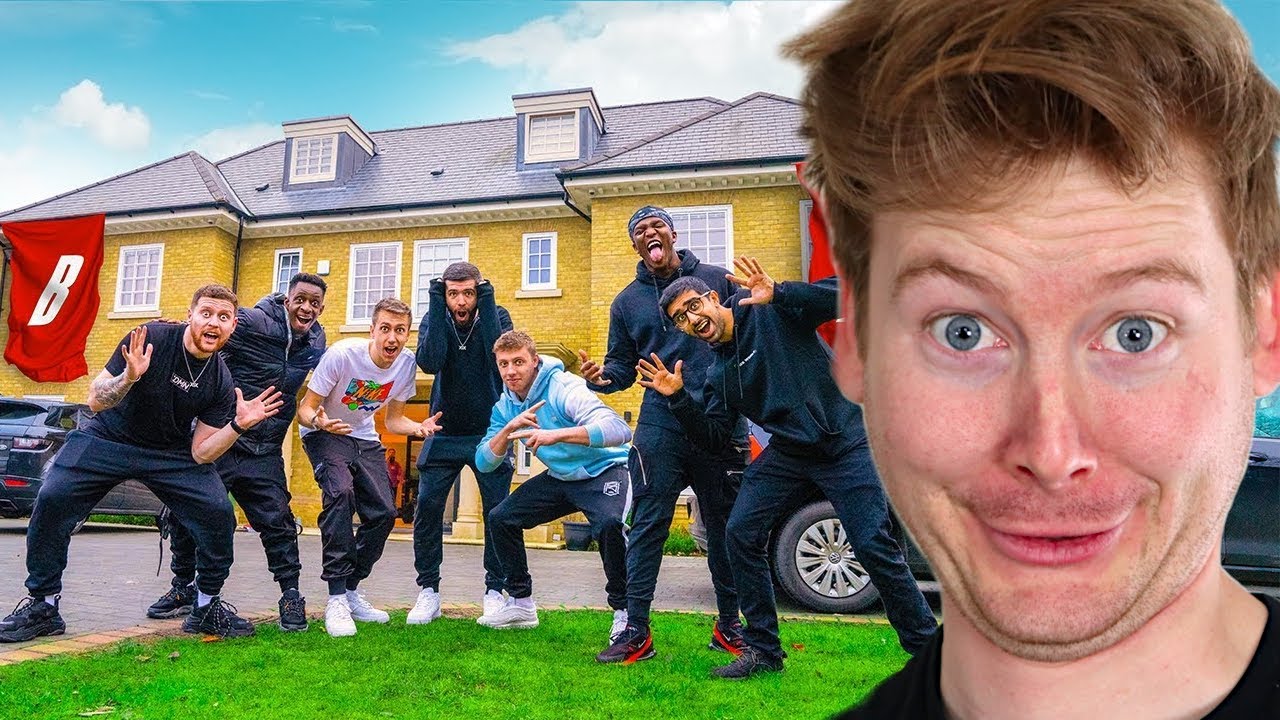 РЕАКЦИЯ SIDEMEN HIDE AND SEEK В БЕТА-ХАУСЕ
