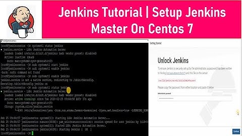 DevOps | Jenkins Tutorial for Beginners | Setup Jenkins Master On Centos 7 | Thetips4you